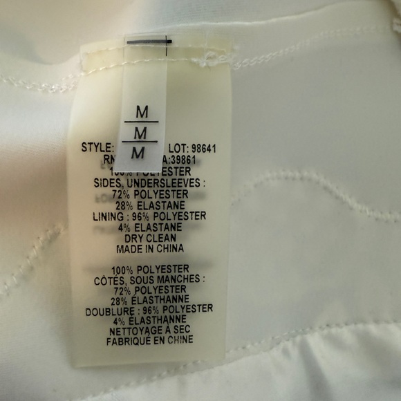 Elie Tahari Elegant White Lace Women's Top - Picture 11 of 11